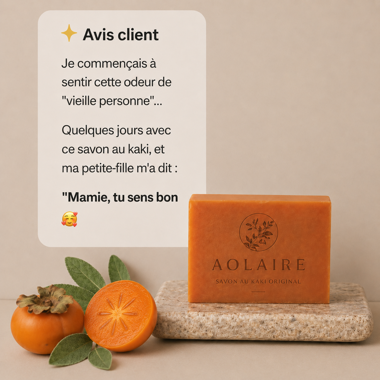 Savon au Kaki Original