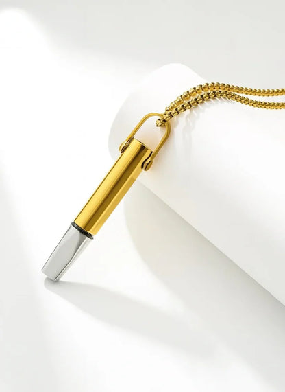 Collier Inhalateur avec filtre Aromatique